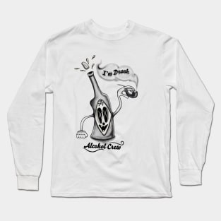 Alcohol crew Long Sleeve T-Shirt